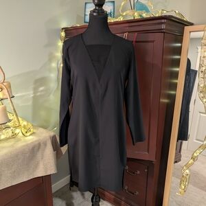 Elegant Black Midi Dress